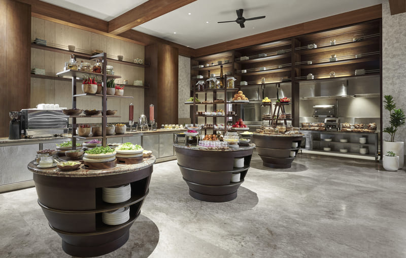 Buffet Breakfast Setup