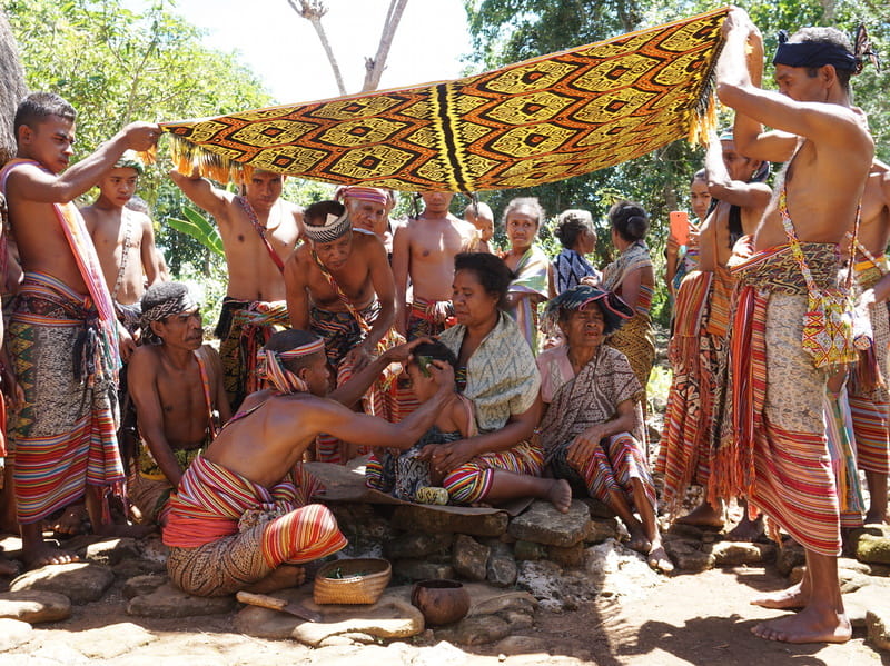 West Timor Shaving Ceremony