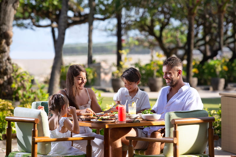 Family Dining at Grand Hyatt Bali