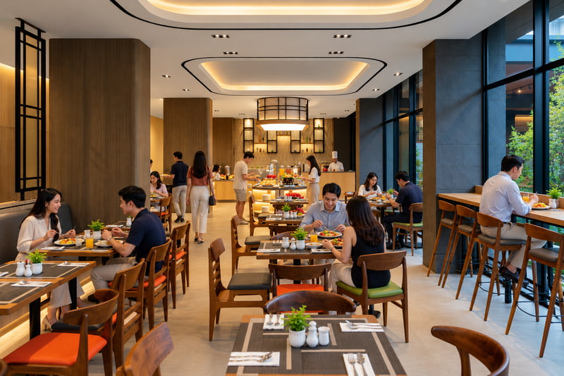 Noodle Now Restaurant at Hotel Neo Kota Baru Parahyangan